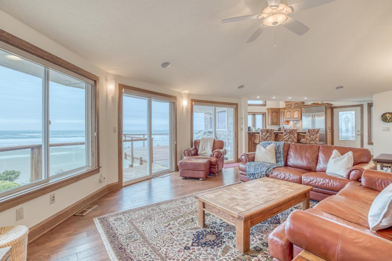 Sunset Edge Of The Continent Villa Waldport Exterior photo